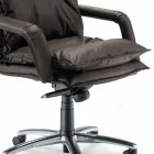 Modern Executive Stol Kontorsläder Gemma Viadurini