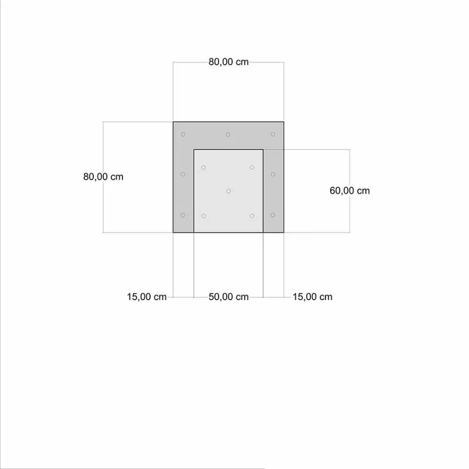 Etnisk lounge fåtölj i lapptyg eller sammetsfiber Viadurini