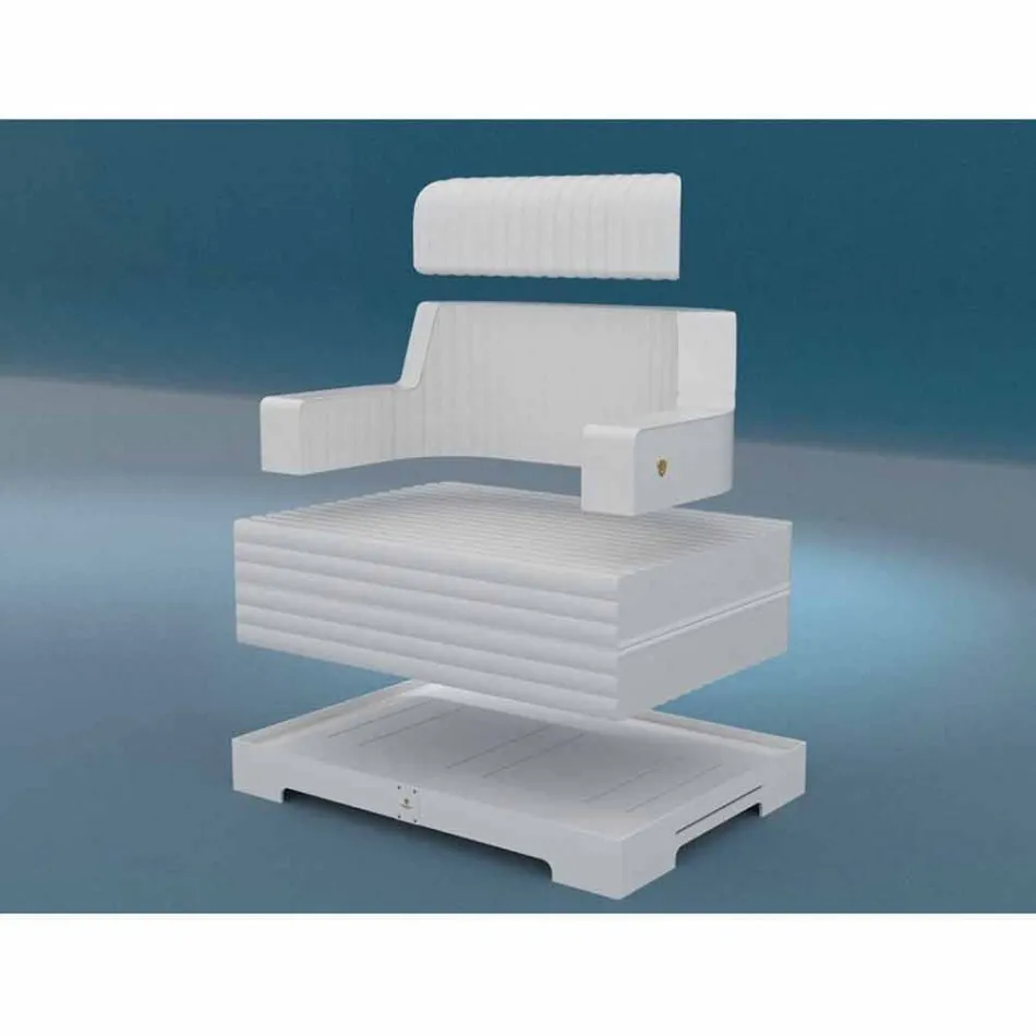 flytande pool stol i dubbel session Trona Magnum Viadurini