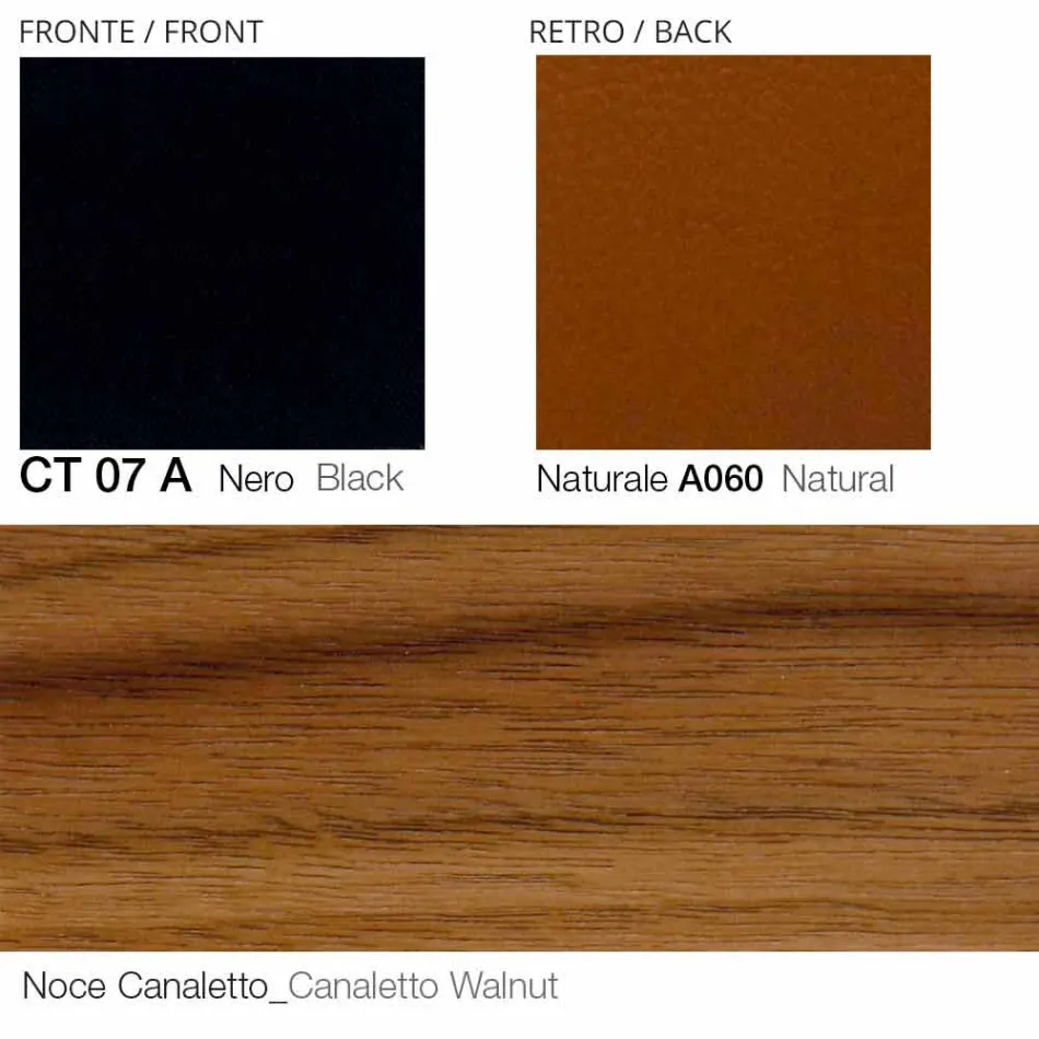 Svängbar fåtölj av läder med träbas tillverkad i Italien - fjäril Viadurini