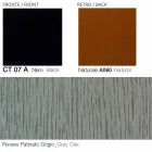 Svängbar fåtölj av läder med träbas tillverkad i Italien - fjäril Viadurini