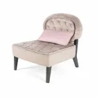 Klädd sammet vadderade arbetade Elizabeth Viadurini