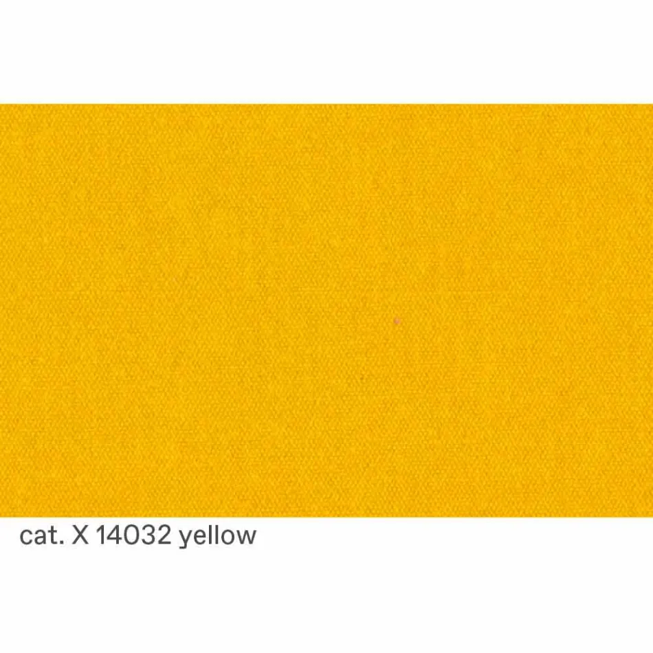 Fåtölj i svartfärgad ask med bomullskläder tillverkad i Italien - Peleo Viadurini