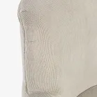 Pine Wood Fåtölj och sammetseffekt sits Coste 4 Finishes - Molly Viadurini