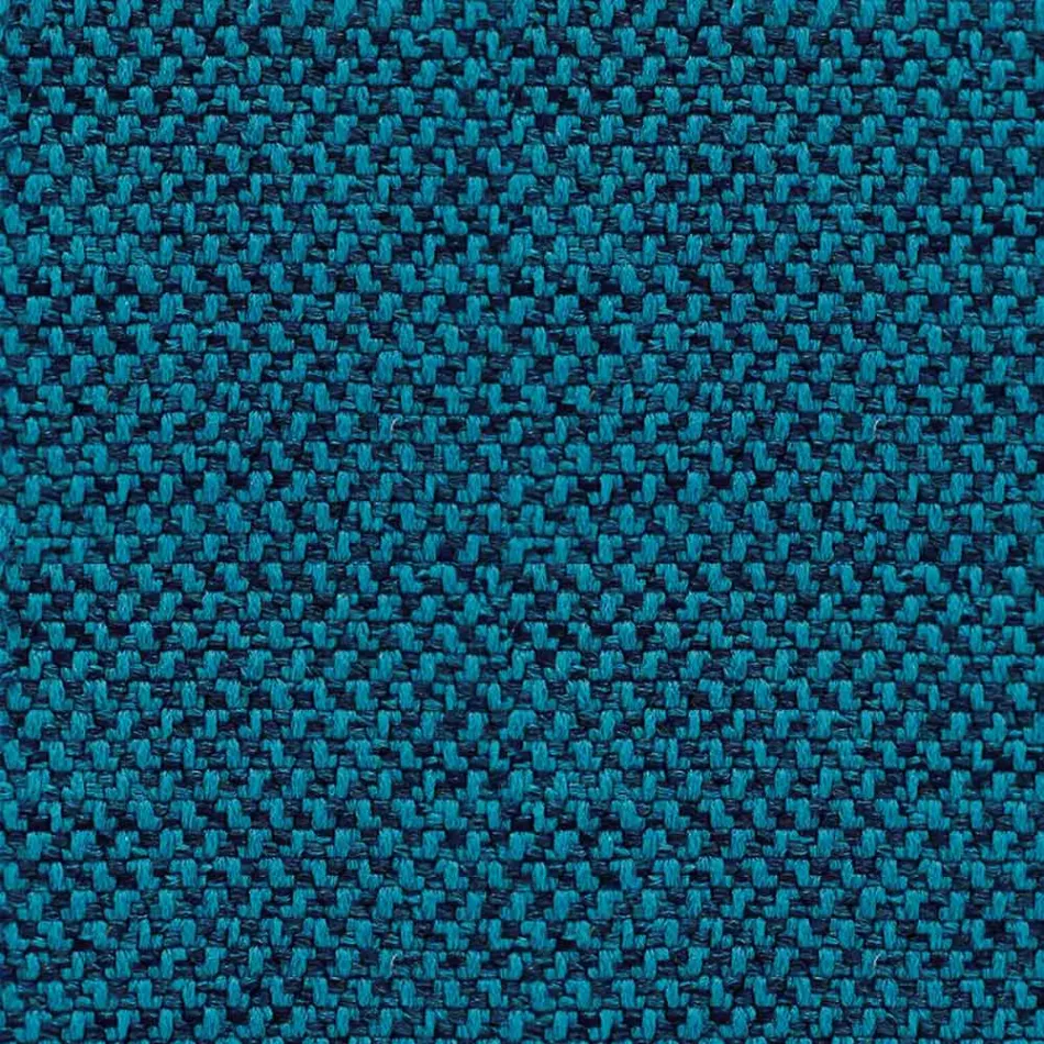 Tygfåtölj med svängbart lyxigt metallfot Tillverkad i Italien - Bergen Viadurini