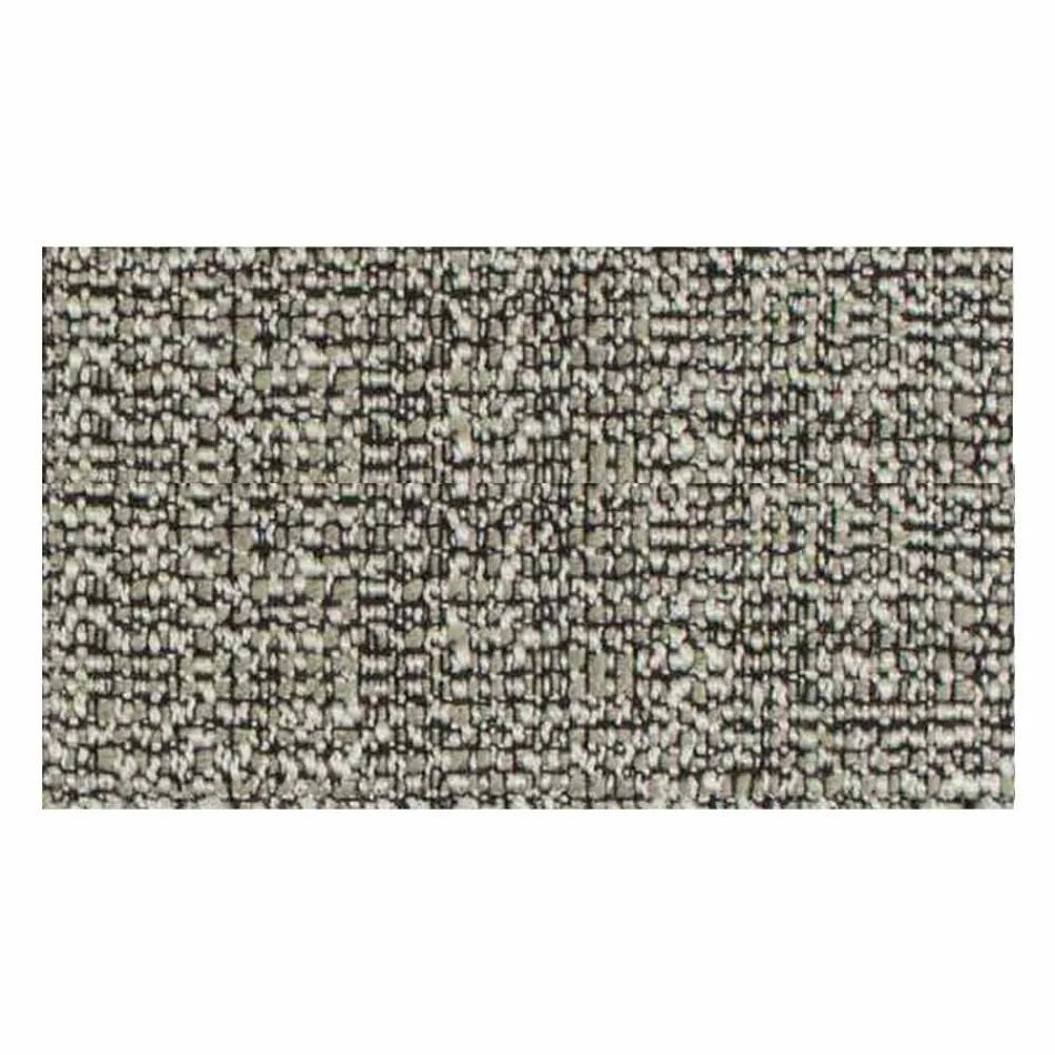 Tygfåtölj med vridbar bas i ädelmetall tillverkad i Italien - Papaya Viadurini