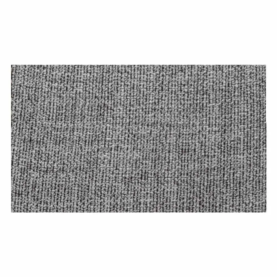 Tygfåtölj med vridbar bas i ädelmetall tillverkad i Italien - Papaya Viadurini