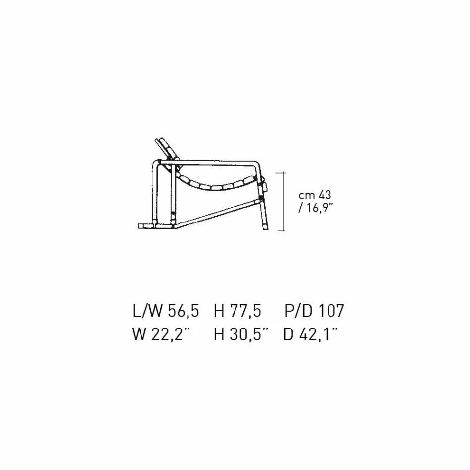Modern fåtölj i glansigt svartlackerat trä och läder tillverkat i Italien - Conga Viadurini