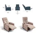 Via Venezia motoriserad lyftstol med två motorer Viadurini