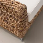 Utomhusfåtölj i Bananvävning med kuddar - Legolas Viadurini