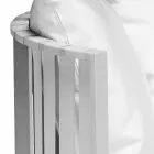 Utomhusfåtölj i aluminium och lyxiga rep 3 ytor - Julie Viadurini