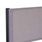 Regissörsstol i aluminium, textilene och armstöd i teak - Tenda Viadurini