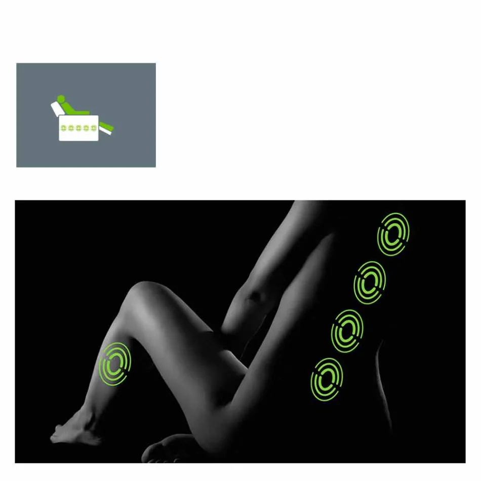 Avkopplande fåtölj med 1 motor Via Verona Viadurini