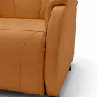 Avslappnande fåtölj i rosédesign med 2 motorer, tillverkad i Italien Viadurini