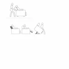 Avslappnande fåtölj i rosédesign med 2 motorer, tillverkad i Italien Viadurini