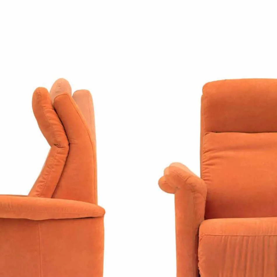 Koppla av stol alzapersona design Via Firenze 2 motorer Viadurini