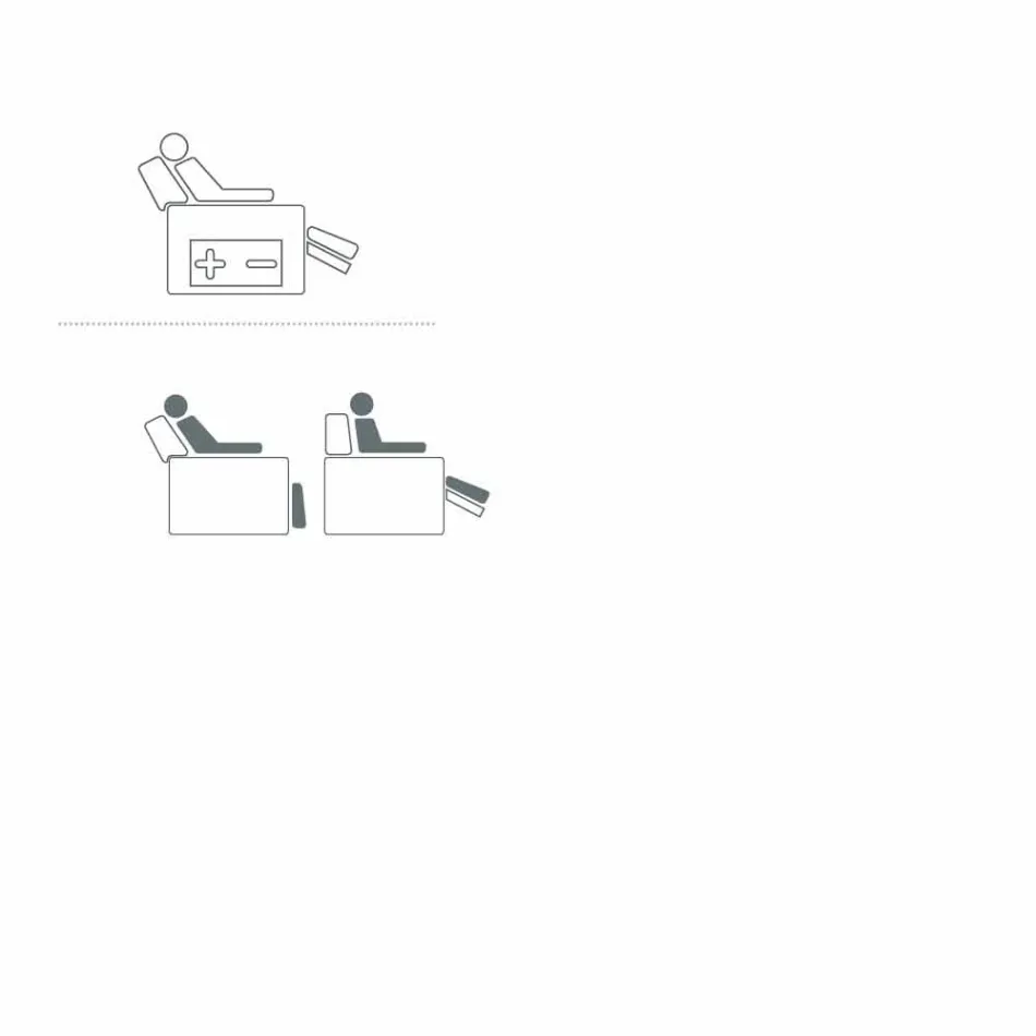 Motoriserad fåtölj i Gemma-tyg / läder / ekoläder Viadurini