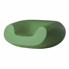 Färgad rund fåtölj Slide Chubby modern design gjord i Italien Viadurini