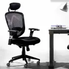 Semidirektionell och operationell modern svängbar fåtölj i Black Reta - Simona Viadurini