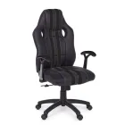 Vridbar liggande kontorsfåtölj i ekologiskt läder och nylon 2 färger - Saronno Viadurini