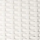 Stapelbar utomhusstol i flätad aluminium - Bruma Viadurini