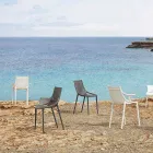 Utomhus stapelbar fåtölj av plast 4 stycken - Ibiza av Vondom Viadurini