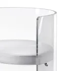 Elegant transparent plexiglasfåtölj tillverkad i Italien - Rachele Viadurini
