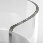 Elegant transparent plexiglasfåtölj tillverkad i Italien - Rachele Viadurini
