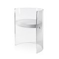 Elegant transparent plexiglasfåtölj tillverkad i Italien - Rachele