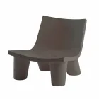 Glidande designstol Låg Litafärgad i Italien Viadurini