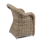 Utomhusfåtölj i Kubù med sittdyna - Nazgul Viadurini