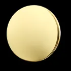 Vintage golvstående badrumshanddukshållare med 3-armarsdesign i mässing – Brest Viadurini