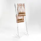 PMMA handdukshållare i plexiglas tillverkad i Italien - Tarzan Viadurini