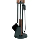 Verktygshållare med 4 tillbehör i metall eller stål Tillverkad i Italien - Papaya Viadurini