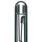 Verktygshållare med 4 Made in Italy Eldstadsverktyg - Licaone Viadurini