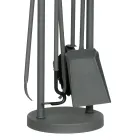 Verktygshållare med 4 Made in Italy Eldstadsverktyg - Licaone Viadurini