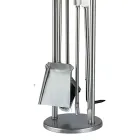 Verktygshållare med 4 Made in Italy Eldstadsverktyg - Licaone Viadurini