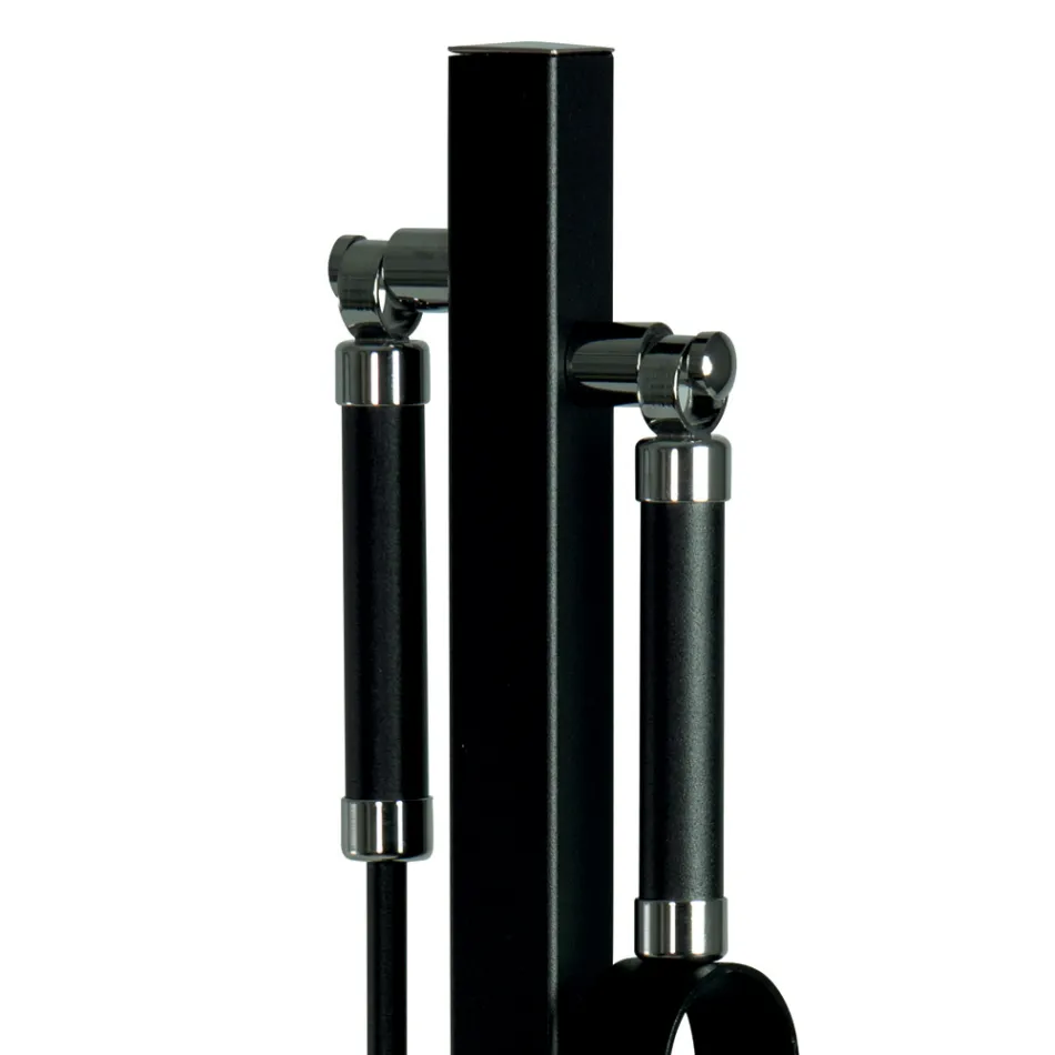 Verktygshållare med krok och klämma i metall eller stål Tillverkad i Italien - Samovar Viadurini