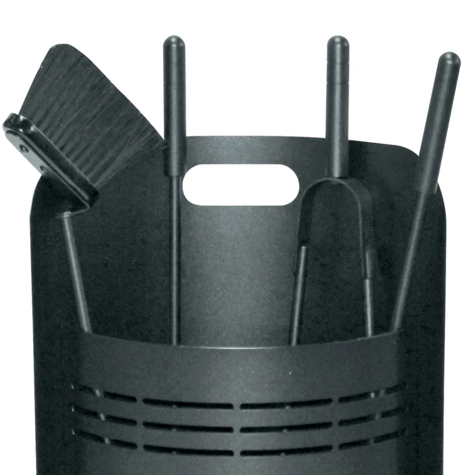 Fast verktygshållare med 4 verktyg för eldstaden Made in Italy - Bonsai Viadurini