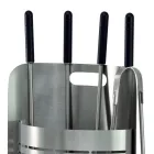 Fast verktygshållare med 4 verktyg för eldstaden Made in Italy - Bonsai Viadurini