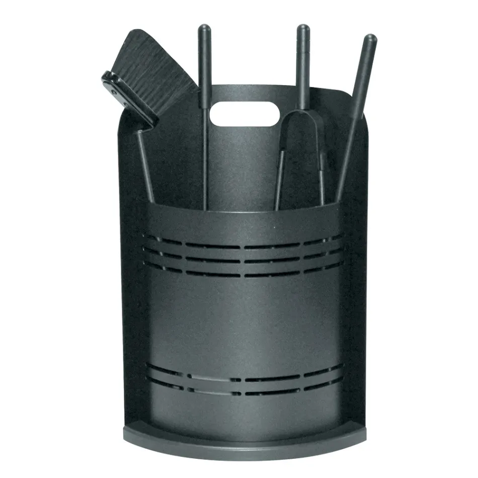 Fast verktygshållare med 4 verktyg för eldstaden Made in Italy - Bonsai Viadurini