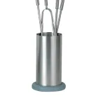 Rostfritt stål verktygshållare med 4 Made in Italy tillbehör - Ryggsäck Viadurini