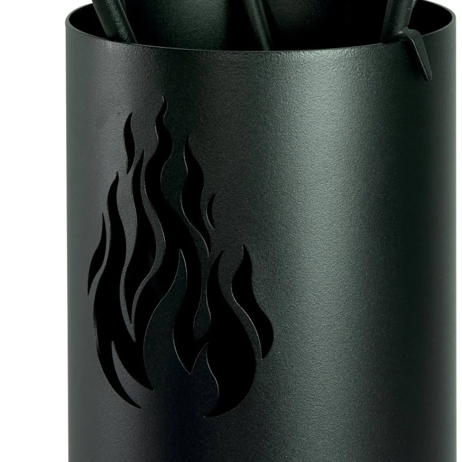 Metallverktygshållare med 4 tillbehör och låga Tillverkad i Italien - Fakir Viadurini