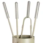 Metallverktygshållare med 4 tillbehör och låga Tillverkad i Italien - Fakir Viadurini