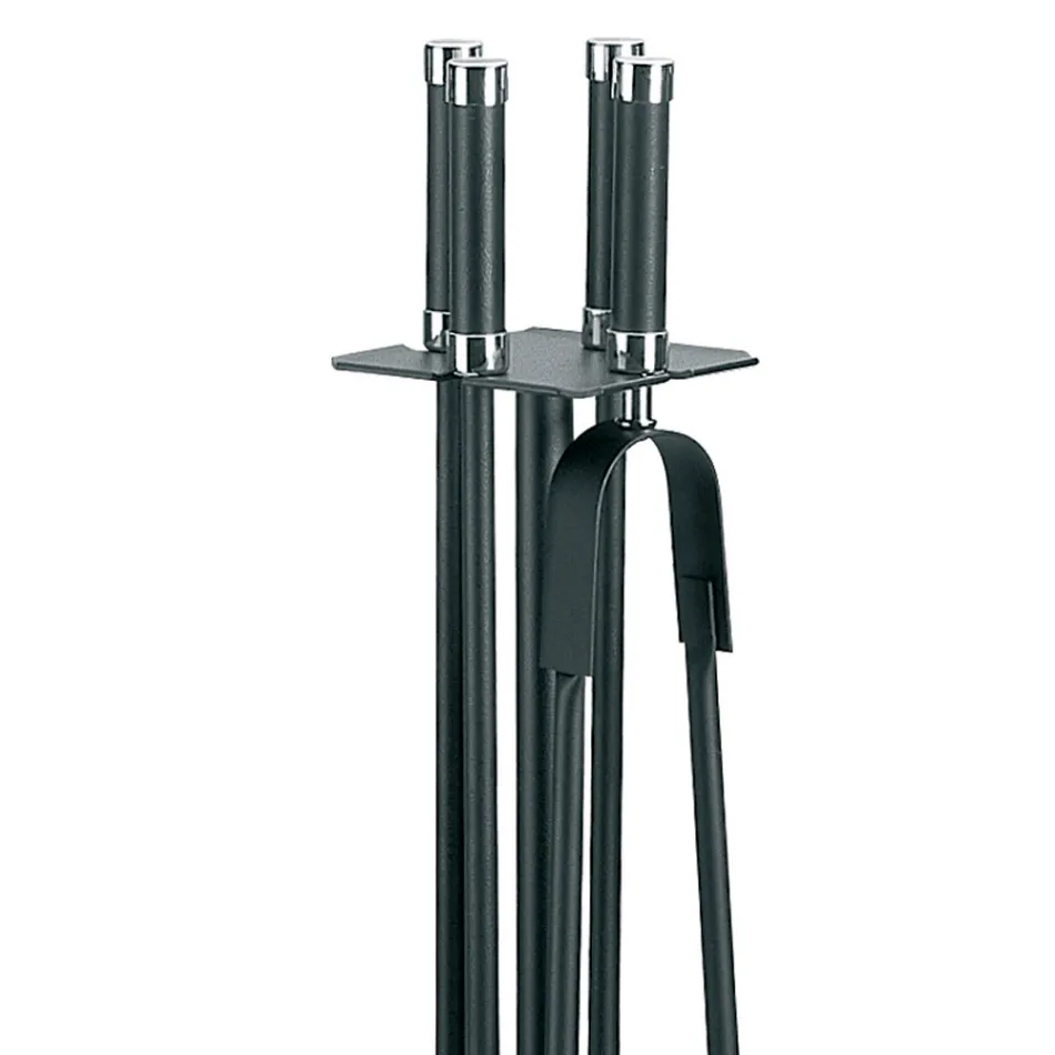 Minimalistisk verktygshållare med 4 tillbehör Tillverkad i Italien - Leopard Viadurini