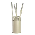 Öppen spisverktygshållare med 4 verktyg ingår Tillverkad i Italien - Merlo Viadurini