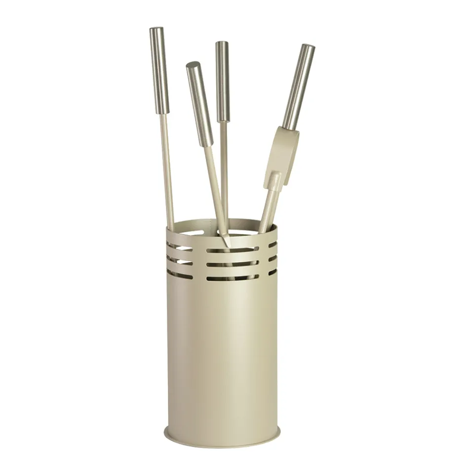 Öppen spisverktygshållare med 4 verktyg ingår Tillverkad i Italien - Merlo Viadurini