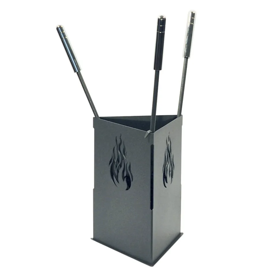 Triangulär verktygshållare med 3 tillbehör ingår Tillverkad i Italien - Passero Viadurini