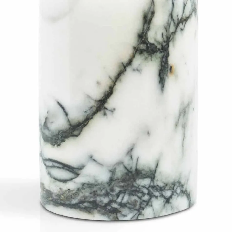 Tvålhållare för badrum i Paonazzo Marble of Made in Italy Design - Curt Viadurini