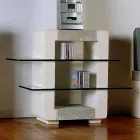 Hi-fi TV-stativ i sten och kristaller med en modern Xeni-design Viadurini